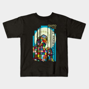 Virgen del Panecillo Quito Kids T-Shirt